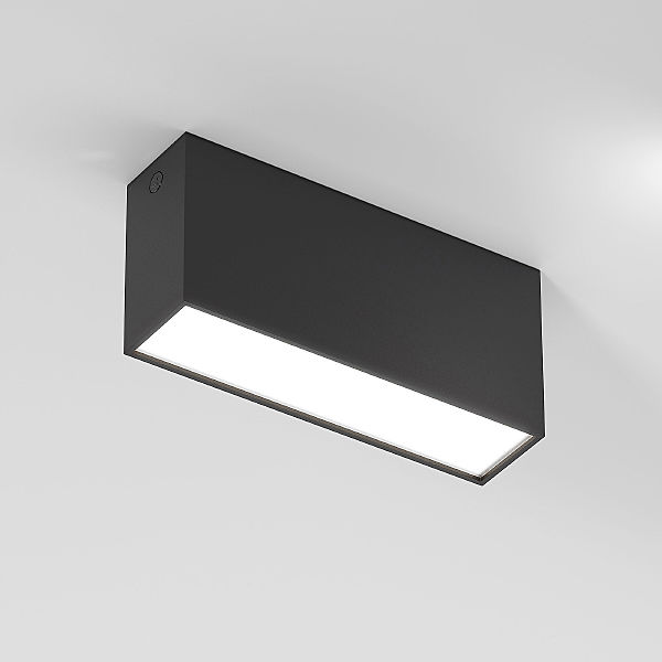Накладной светильник Elektrostandard Block 25109/LED 10W 4000K черный