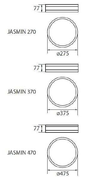 Уличный потолочный светильник Kanlux Jasmin 23123