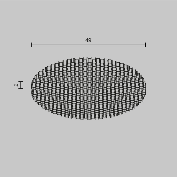 Светофильтр HoneyComb 49мм для Focus Led 12Вт Maytoni Focus Led HoneyComb-D47