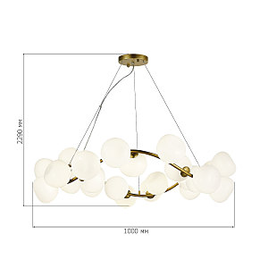 Подвесная люстра ST Luce Sweven SL1519.303.24