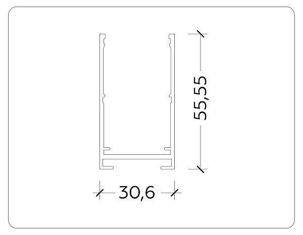 Шинопровод Ambrella Magnetic 220V GL1004