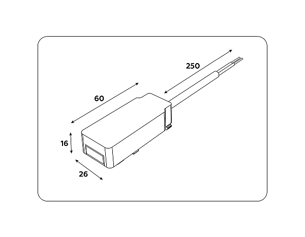 Ввод питания Ambrella Track System GV1261